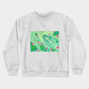 Floating Lotus Crewneck Sweatshirt